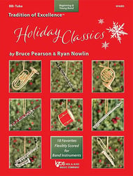 Tradition of Excellence Holiday Classics Tuba band method book cover